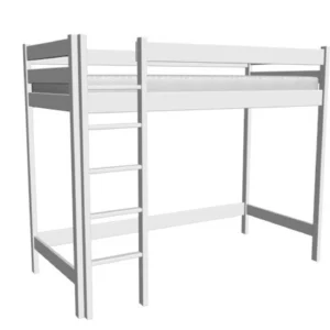 Łóżko antresola ROBERTO 90x200 cm BUK