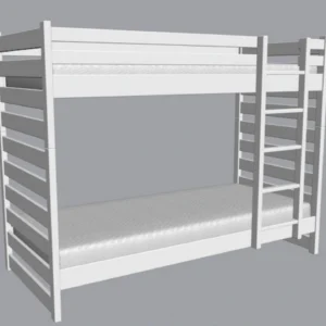 Łóżko piętrowe DINO 90x200 cm BUK