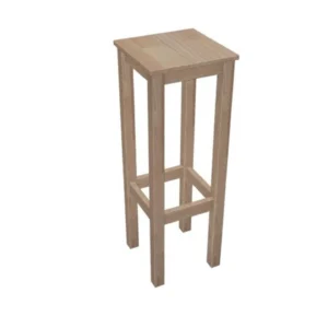 Stołek barowy JOWISZ 30x30x75 cm BUK