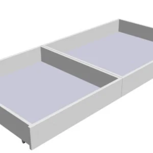 Szuflady na pościel do łóżka DINO 90x200 cm BUK