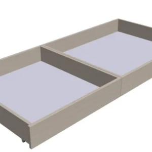 Szuflady na pościel do łóżka DINO 90x200 cm BUK